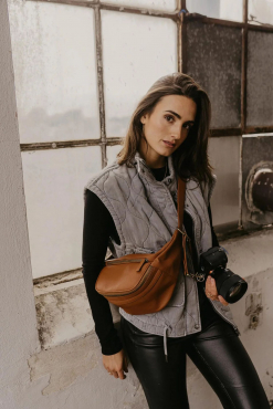 Loulex Fanny Pack marron