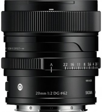 Sigma 20mm f2 DG (C) monture L noir