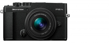 OM System PEN + 14-42mm III Black + Sigma 56mm f/1.4 DC DN MFT