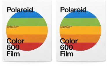 Polaroid 600 Color Film Round Frame 8x Pack of 2