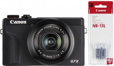 Canon PowerShot G7X III schwarz Battery Kit