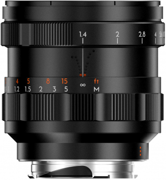 Thypoch Simera 75mm f1,4 Leica M-Mount schwarz