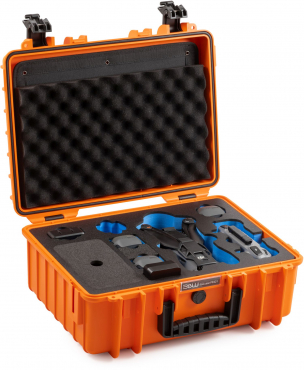 B&W DJI Mavic 4 Pro Case Typ 5000 orange