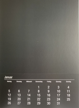 2027 Customizable Calendar for 20x30 Photos