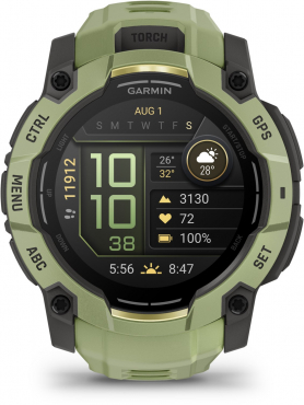 Garmin Instinct® 3 50mm AMOLED Grau Farngrün