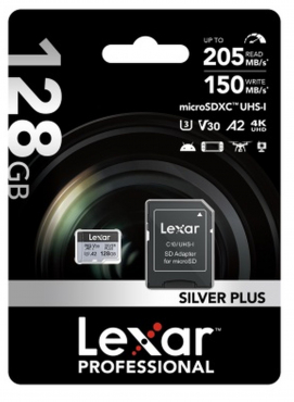 DJI OSMO NANO 64GB + Lexar Silver Plus microSDXC 128GB