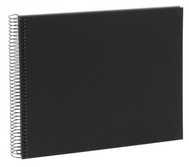 Goldbuch Spiralalbum Schwarz 25 997 schwarze Seiten 34x30cm