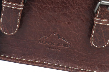 Alpenleder Camera Bag Reporter Brandy
