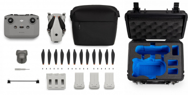 DJI Lito 1 FMC (DJI RC-N3) + B&W Case Typ 2000 schwarz