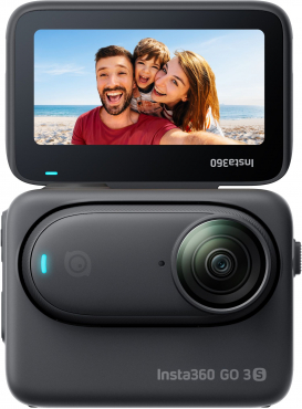 INSTA360 GO 3S (64GB) Black + étui B&W type 500 violet