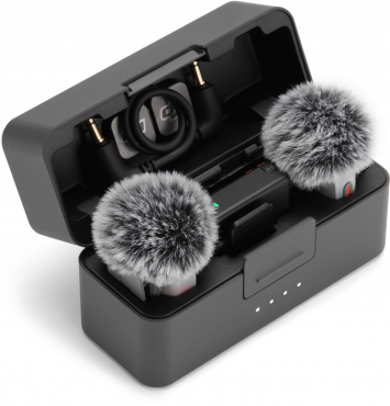 DJI Mic Mini 2S (2 Transmitters + 1 Receiver + Charging Case)