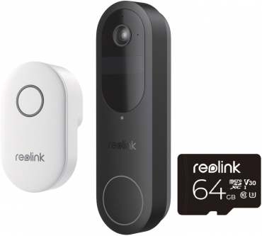 Reolink Bundle Türklingel D340B + 64GB Speicher