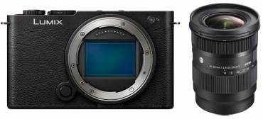 Panasonic DC-S9 schwarz + Sigma 16-28mm f2,8 DG DN (C)