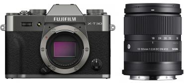 Fujifilm X-T30 III Geh. Anthrazit + Sigma 18-50mm f2,8 DC DN (C) Fuji 