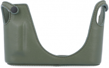 A&A LMB-Q123 Leder-Halfcase oliv