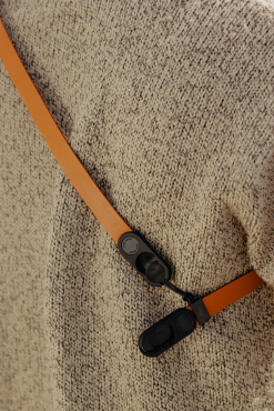 Peak Design Form Leather Camera Strap Short Amber