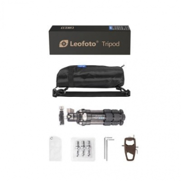 Leofoto Trépied en carbone LS-223C+LH-25 pièce unique