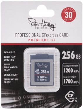 Peter Hadley CFexpress Professional 256GB 1700/1200 MB/s