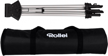 Rollei X-Drop Hintergrund-Set inkl. Hintergrund Grau 2,1m 