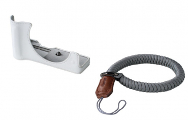 SmallRig 5431 Leder-Halbschalen-Kit für R50V weiß