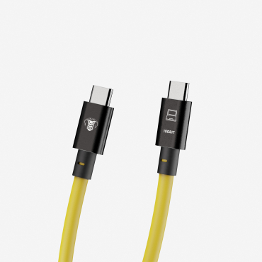 COBRAUNION USB-C an USB-C 10 Gbit/s 10m gelb