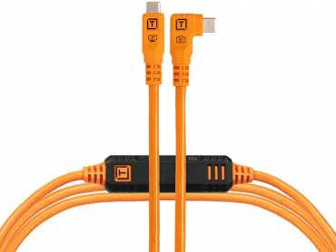 Tether Tools Optima 10G Datenkabel USB-C 3m orange