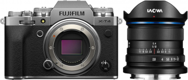 Fujifilm X-T4 silber + LAOWA 9mm f2,8 