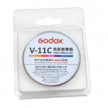 Godox V-11C Farbfilter Set glanz 30 Farben für V1