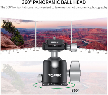 Accsoon Toprig Ball Head