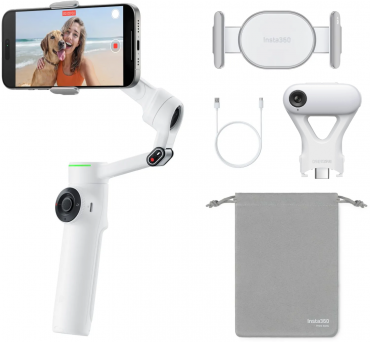INSTA360 Flow 2 Pro AI Tracker Bundle summit white
