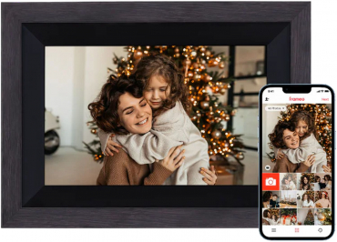 Rollei Smart Frame WiFi 105 Wooden Black - 6064807 Rollei Smart Frame WiFi 105 Wooden Black