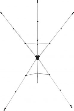 Rollei X-Drop Hintergrund-Set inkl. Hintergrund Grau 2,1m 