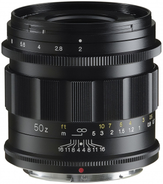 Voigtländer APO-Lanthar 50mm f2 II Nikon Monture Z asphérique noire