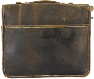 Alpenleder Kameratasche Reporter old havanna