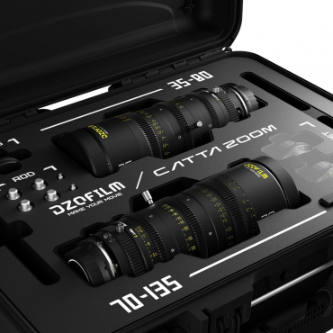 DZOFILM Catta Zoom 2-Lens Kit (35-80/70-135 T2.9) schwarz