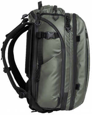 WANDRD Transit 35L Sac à dos de voyage Wasatch Green Essential Bundle