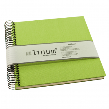 Goldbuch Spiralalbum Linum 12921 hellgrün