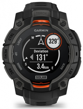 Garmin Instinct® 3 45mm Solar Schwarz