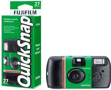 Fujifilm Quicksnap 400 24+3 shots with flash 10 pack