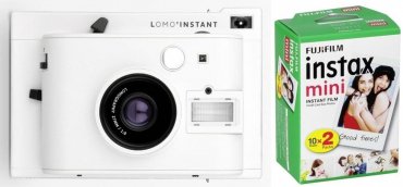 Lomography LomoInstant Mini White + Instax Mini Film DP