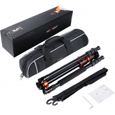 K&F Concept Tripod SA254T2 185cm with Monopod & Arm