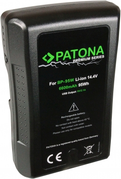 Patona V-Mount battery 95Wh 14.4V 6600mAh