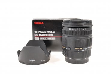 Sigma 17-70mm F2.8-4 DC Macro OS Canon used #9162912