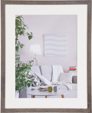 Henzo cadre en bois 81.058.18 Moderne 40x50cm gris