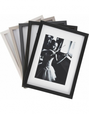 Henzo Viola cadre en bois 40x40 noir