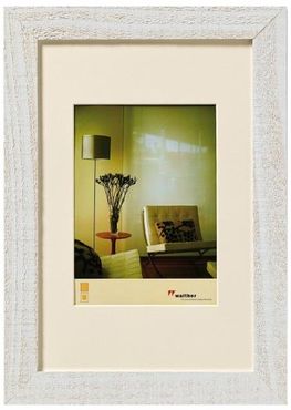 Walther Cadre en bois HO015V Home 10x15cm blanc polaire