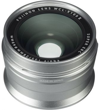 Fujifilm Wide Angle Converter WCL-X100 II silver