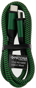 PATONA Premium PD 100W USB-C to USB-C cable 50cm