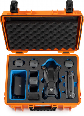 B&W DJI Mavic 4 Pro Case Typ 5000 orange