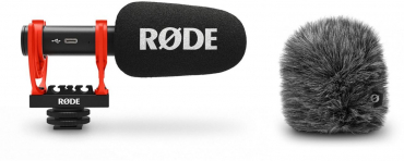 Rode Video Mic GO II + WS12 Fellwindschutz